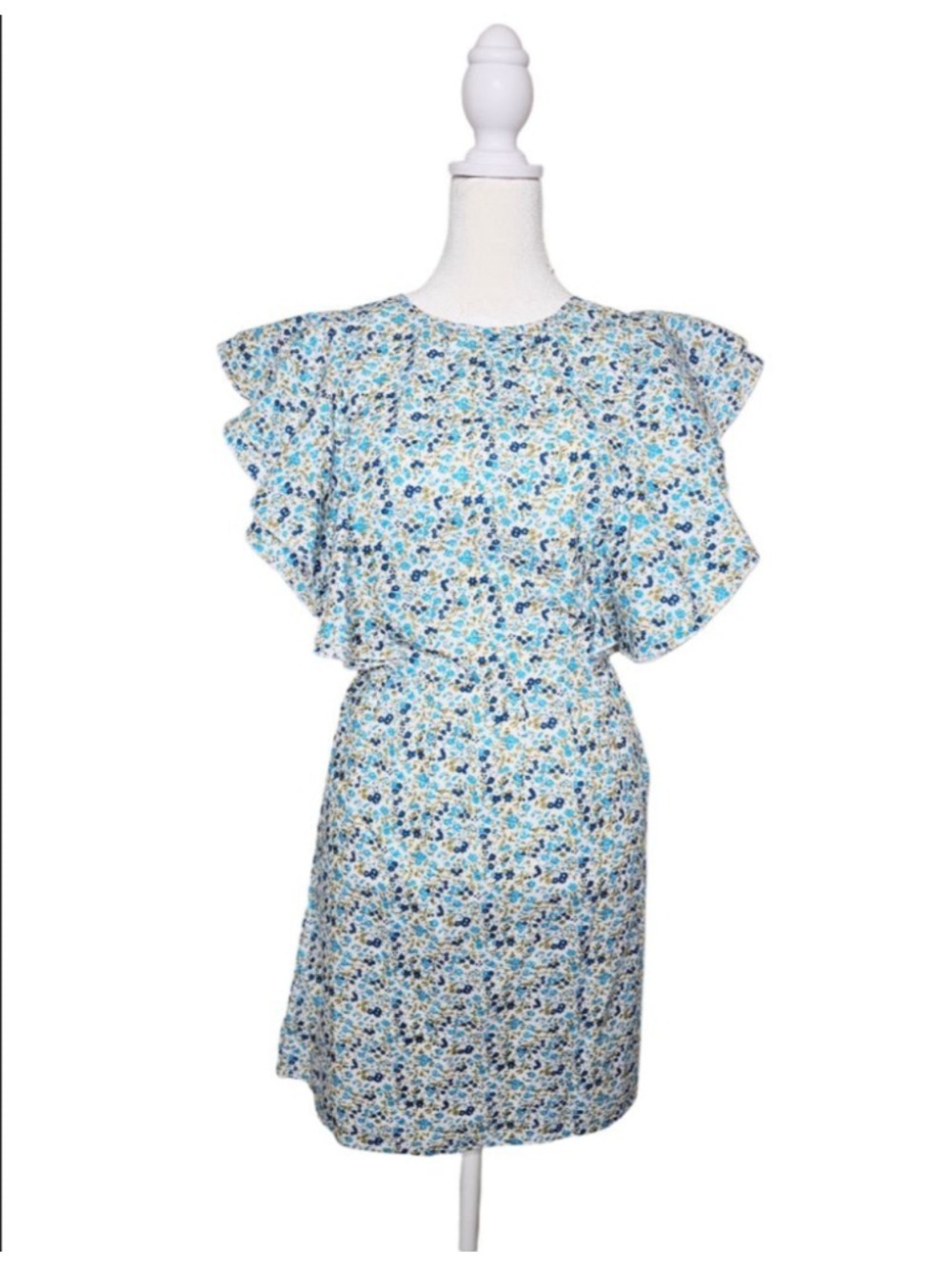 Influence Summer Ditsy Floral Mini Dress Size 14
